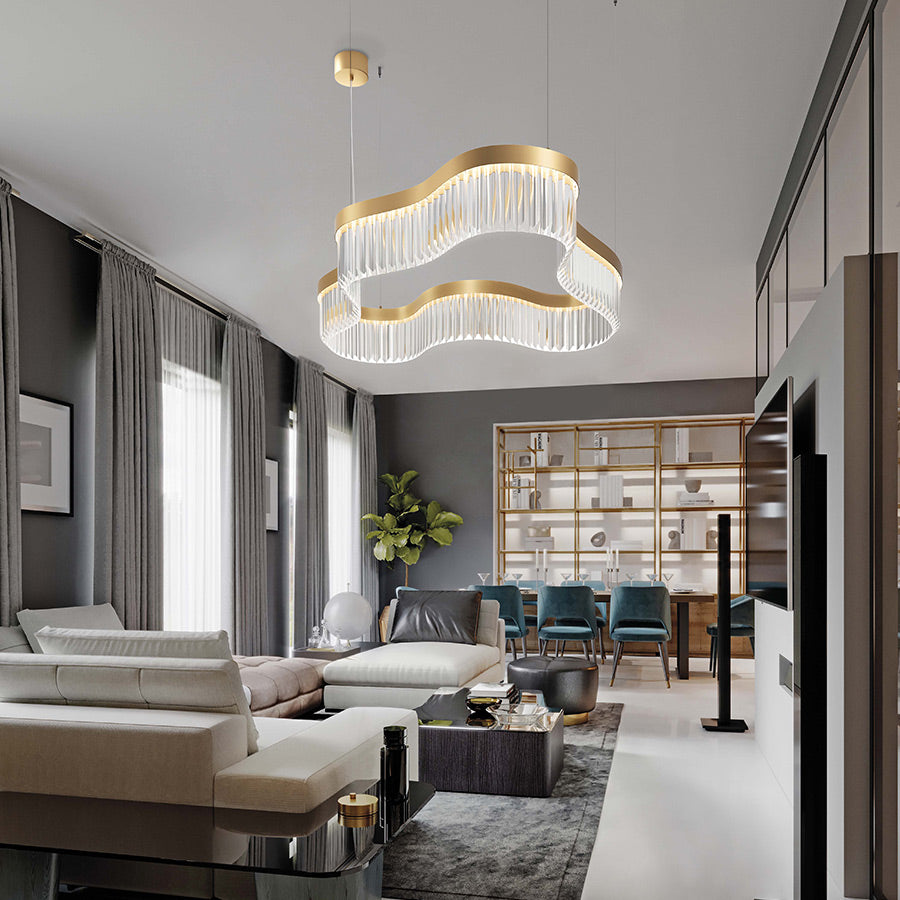 Luxury Designer Chandeliers For living - Sovereign Interiors