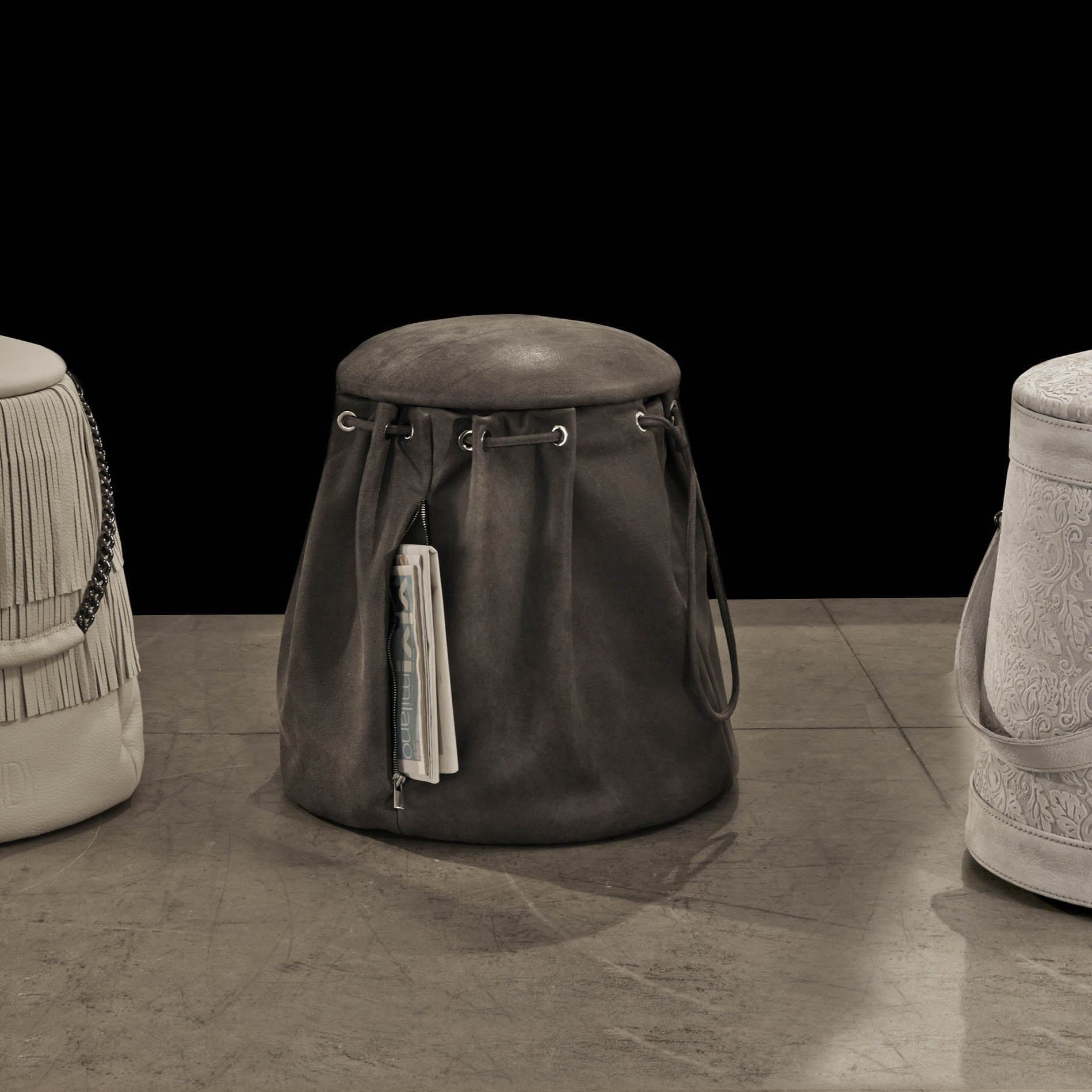 Bag ottoman