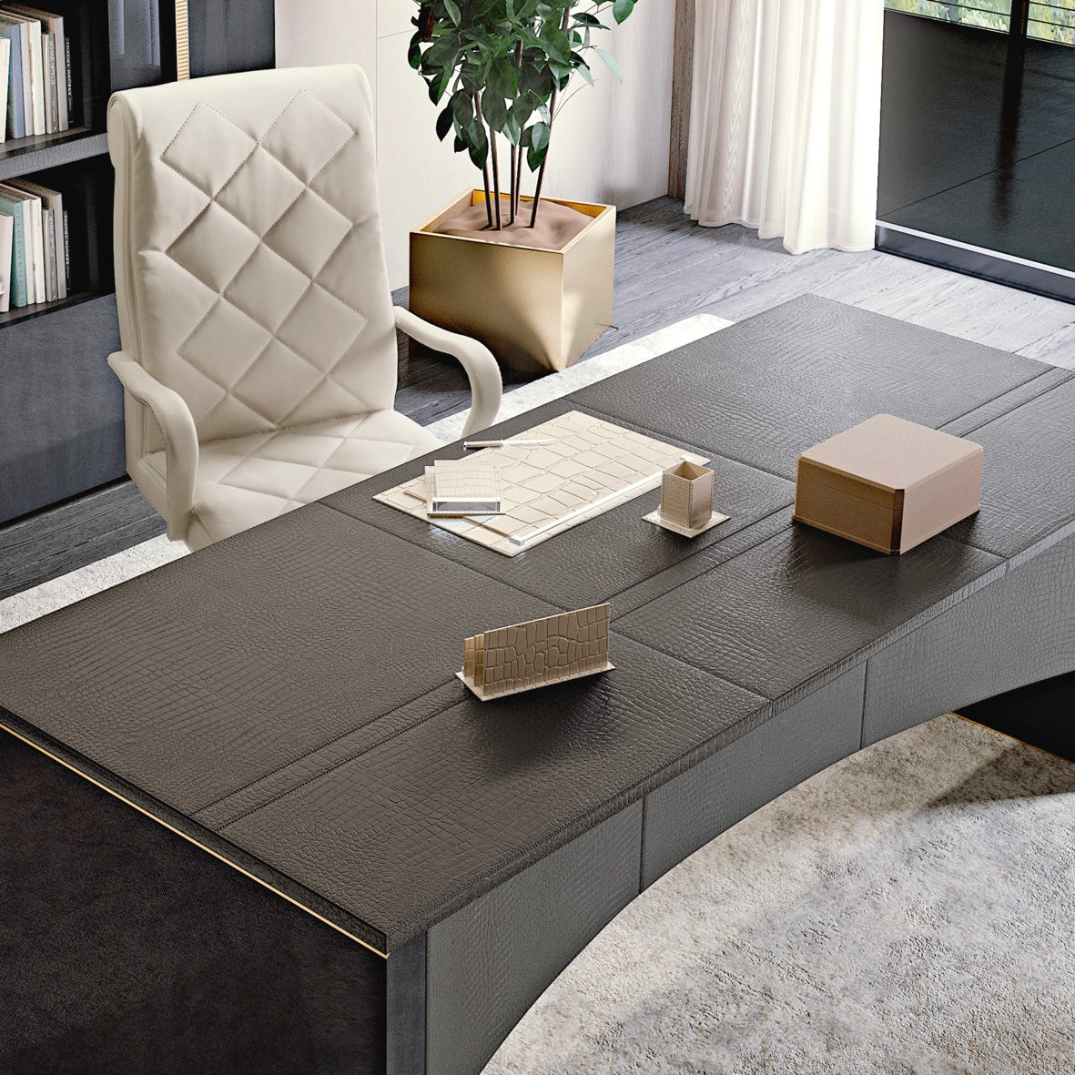 SECRET LOVE executive desk1