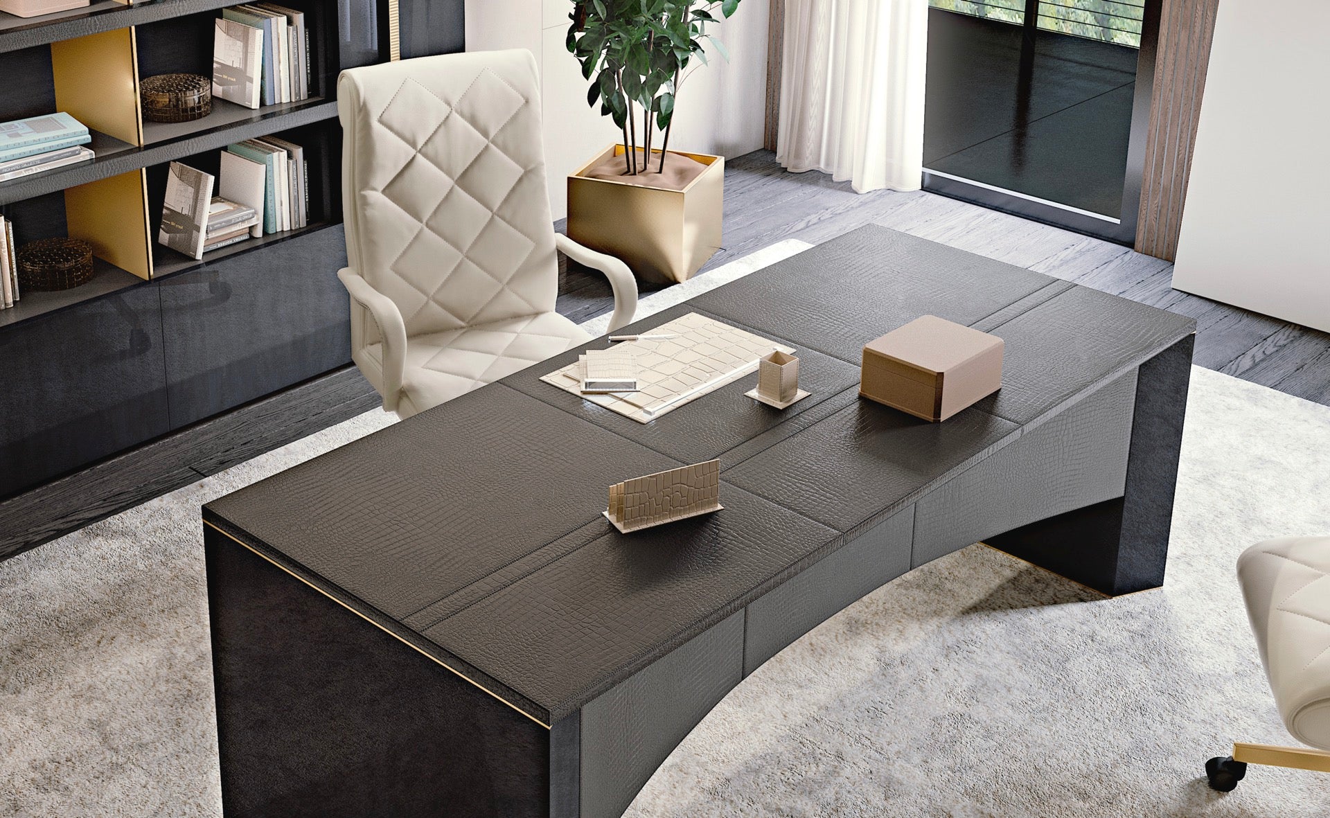 SECRET LOVE executive desk1