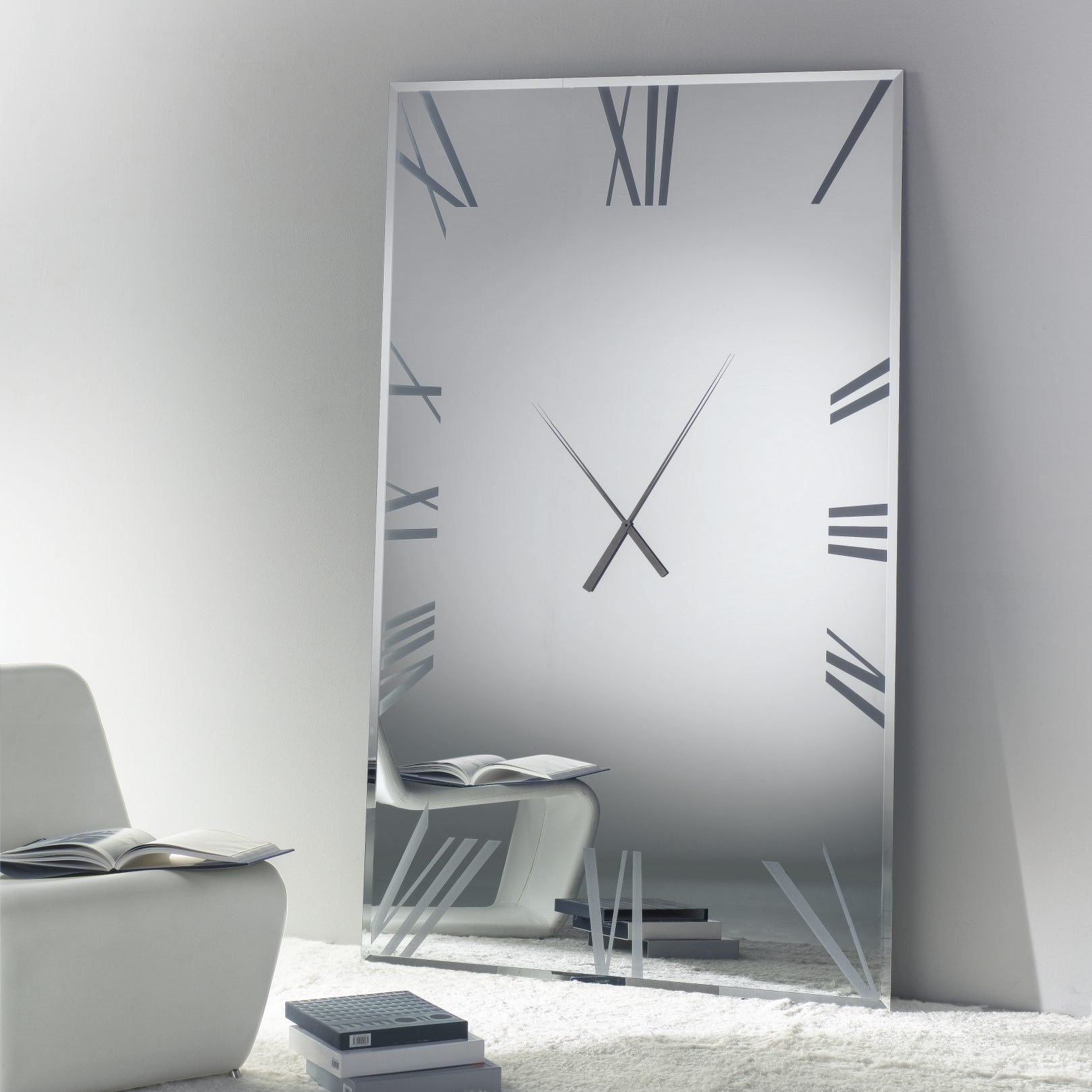 Titanium wall mirror 120x200