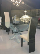 Transeo dining table with chairs