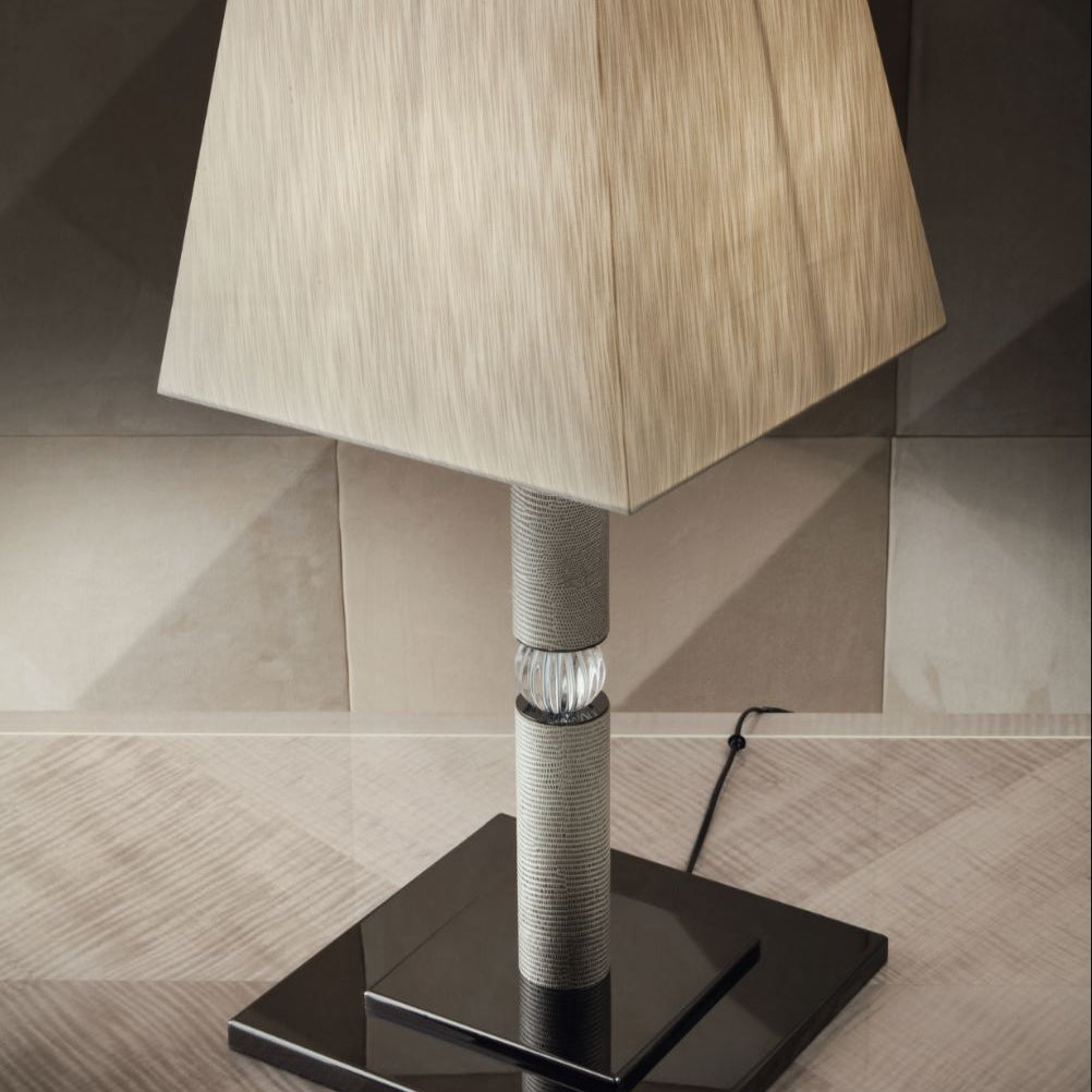 table lamp leather