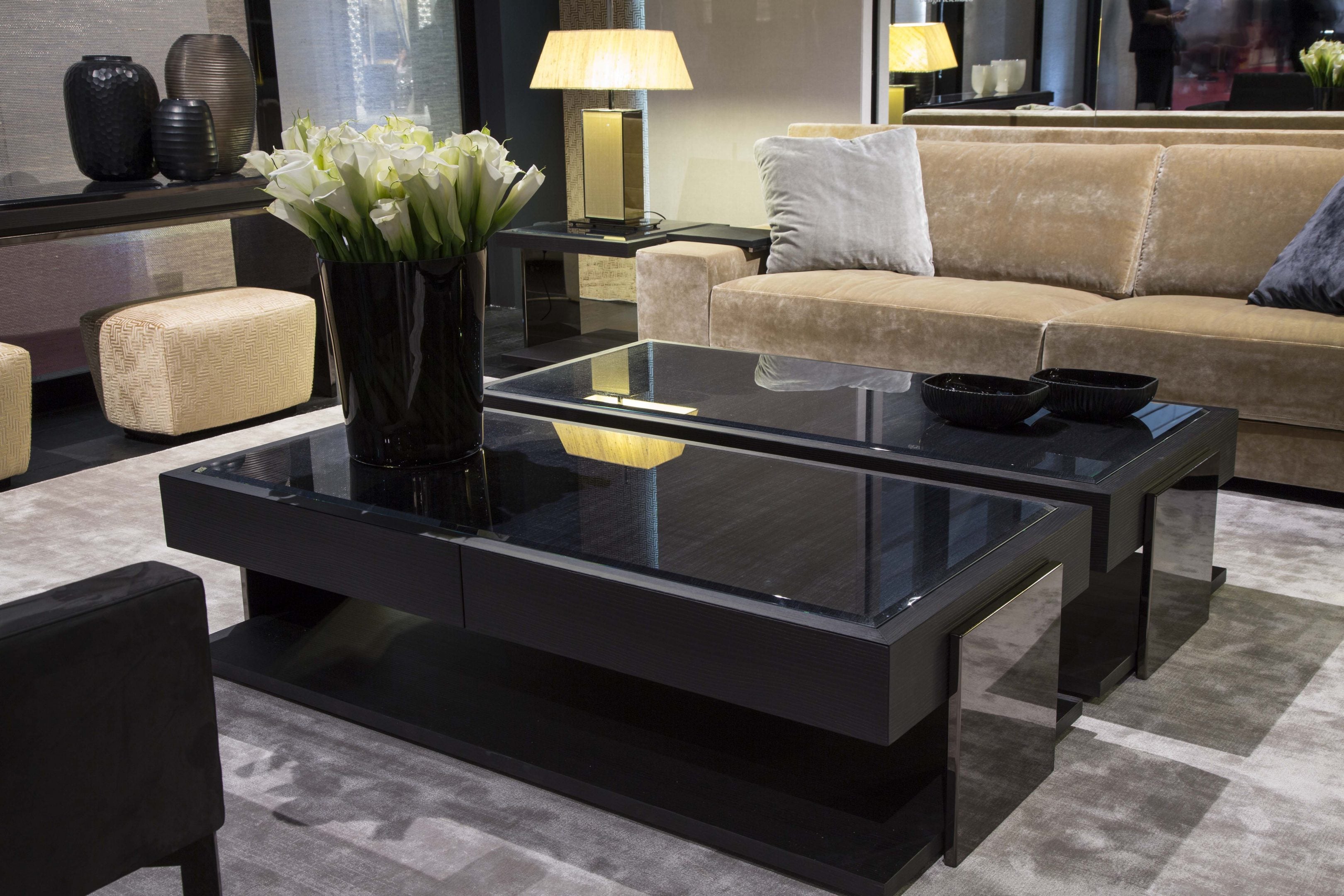 Black and More ottoman1