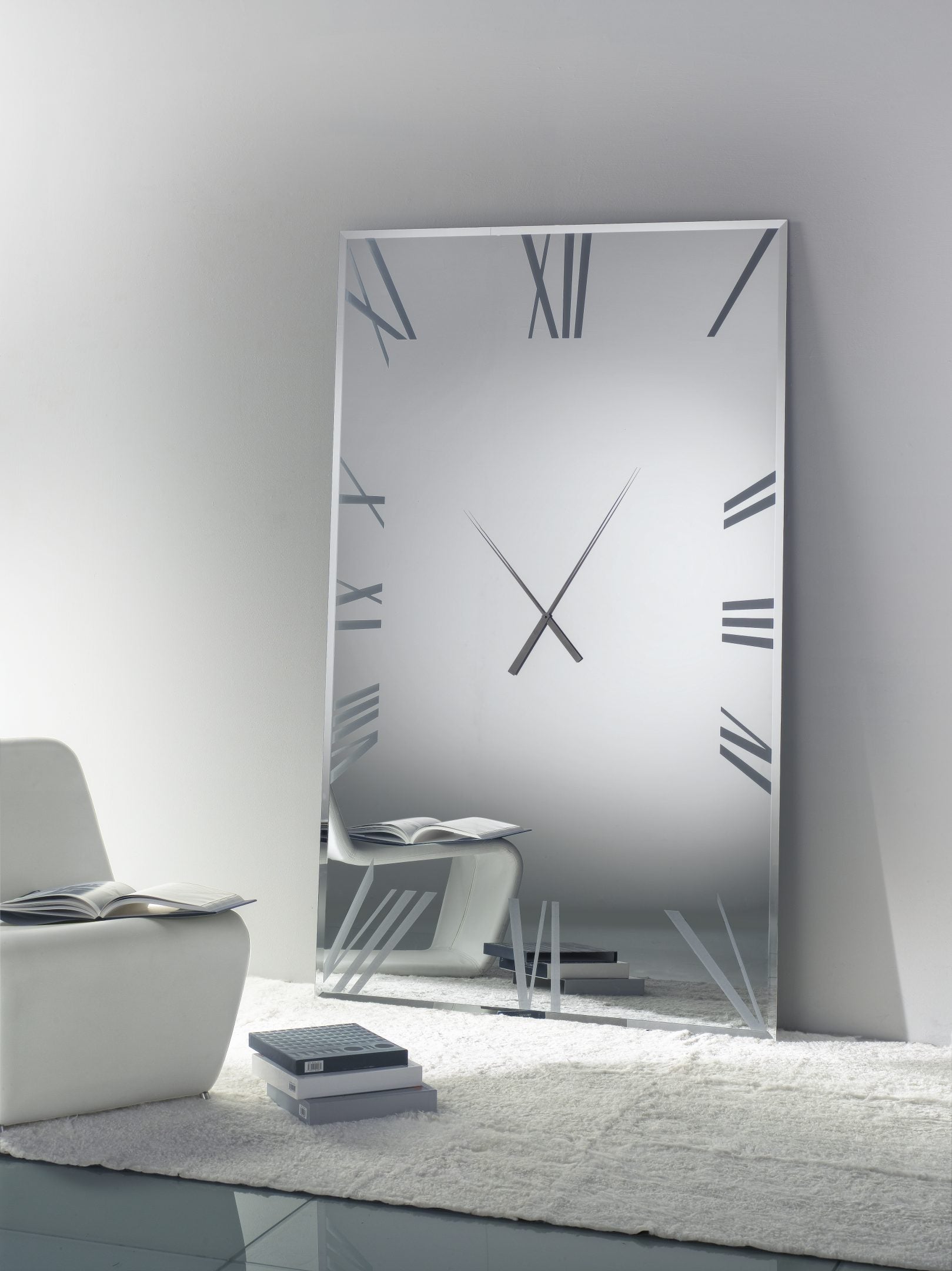 Titanium wall mirror 120x200